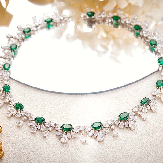 An Elegant Accessory, a Fashionable Eye Necklace, a Classic And Stylish Piece of Jewelry