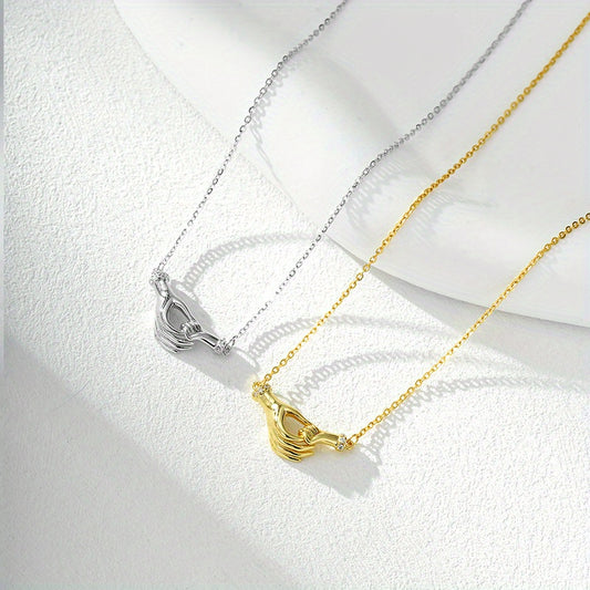 S925 Sterling Silver Pendant Necklace - Unique Everyday Jewelry